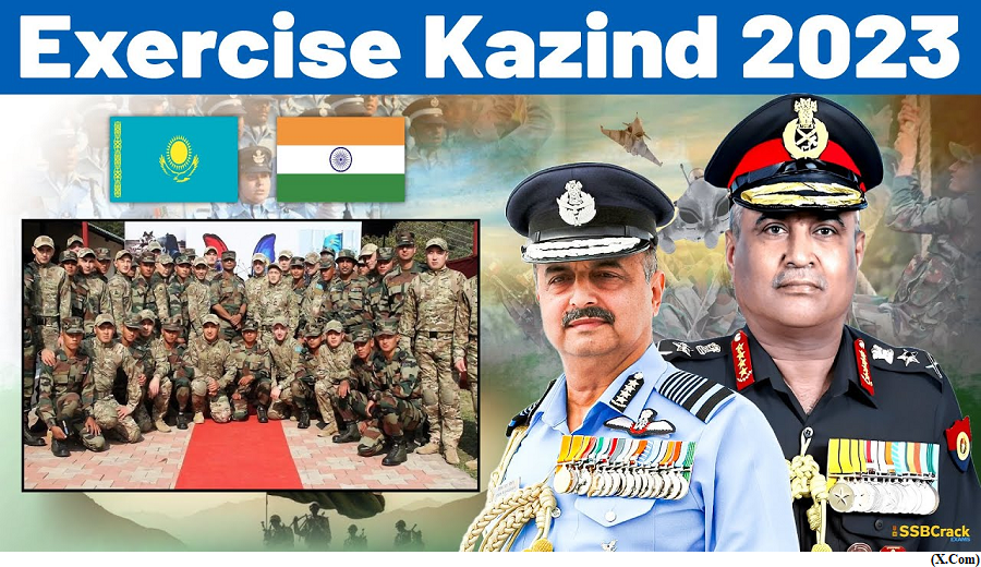 Exercise KAZIND 2023 (GS paper 3, Defence)