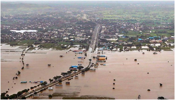 Urban floods in India (GS Paper 1, Geography)