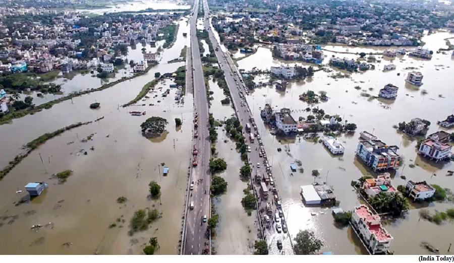 India first project to tackle urban floods after Chennai deluge (GS Paper 3, Environment)