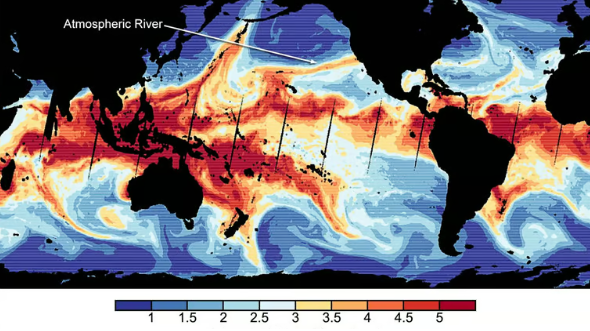 Poleward Shift of Atmospheric Rivers (GS Paper 1, Geography)