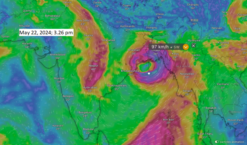 Cyclone Remal in making  (GS Paper 3, Climate Change)