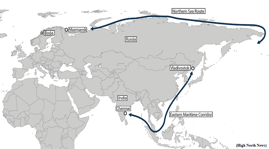 Northern Sea Route as an Essential Element to Harness India’s Interests in the Arctic (GS Paper 3, Economy)