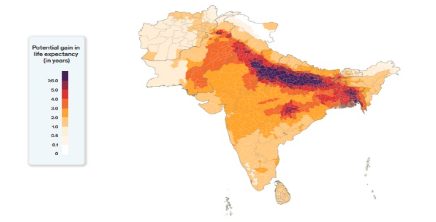 Air Quality Life Index (AQLI) 2024 (GS Paper 3, Environment)