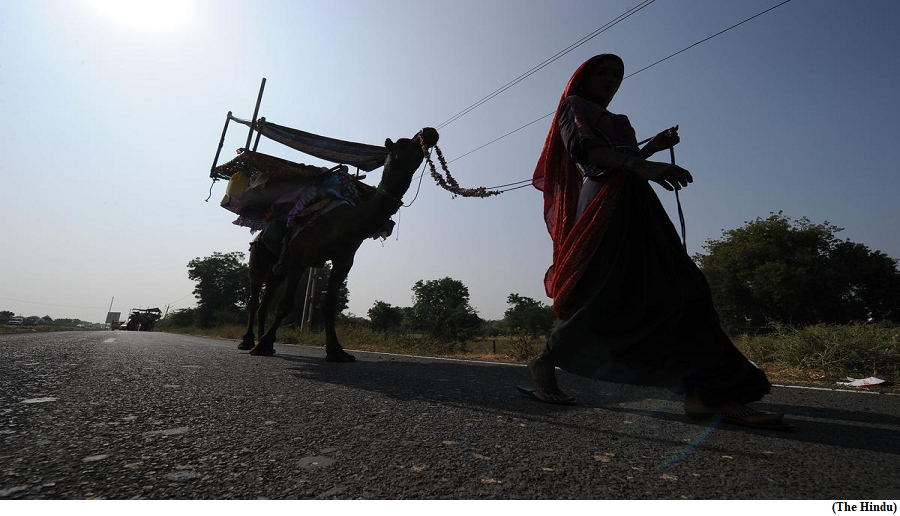 A blurred mapping of internal female migration (GS Paper 3, Economy)